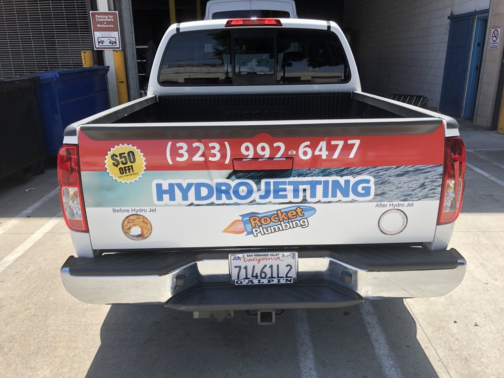 Rocket Plumbing Hydro Jetting Truck